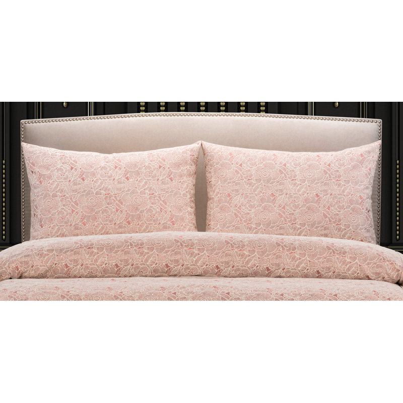 Garden Party Bed Sham, Standard, Rose