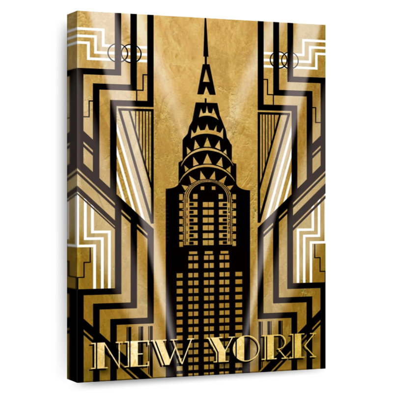 Lilie NY Deco, 24" H x 16" W