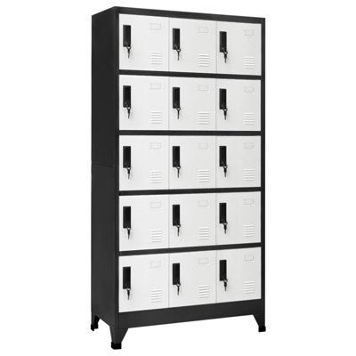 Wadlington Metal 1 - Tier 90cm Employee Locker