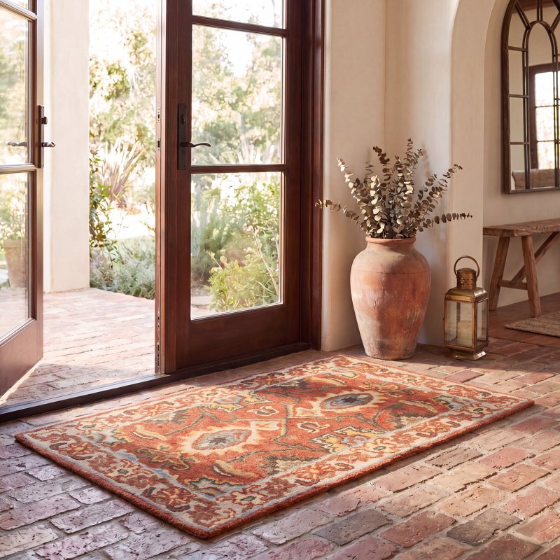 Cranmore Hand Tufted Wool Oriental Rug, Rectangle 2' x 3'