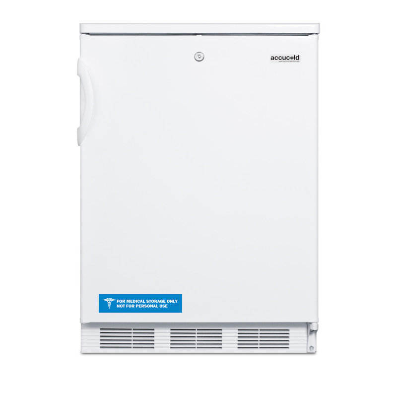 Summit Appliance Accucold General Purpose 5.5 Cubic Feet Freestanding Mini Fridge, White