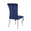 Chaise d'appoint rembourrée en velours Martaz-67078135