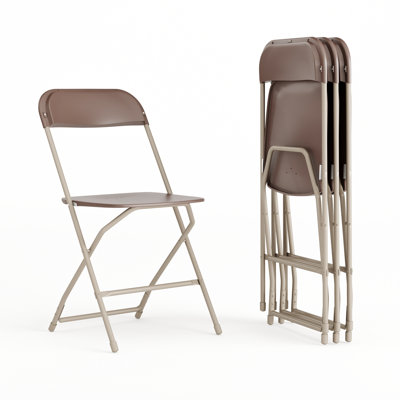 Chaises pliantes en plastique pour l'intérieur et l'extérieur Armando