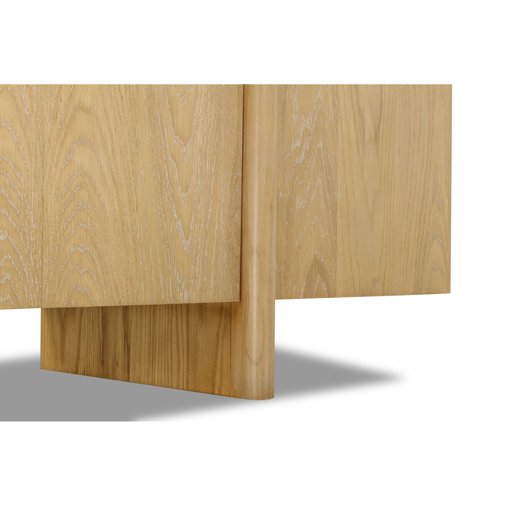 CASSIA ENTRY SIDEBOARD LIGHT WALNUT, White Oak