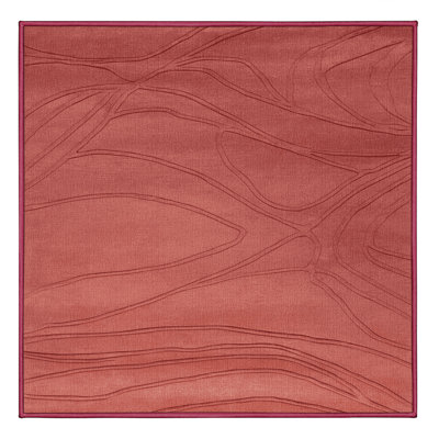 Machine Washable Abstract Red Area Rug