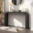Farmhouse Console Table With Curved Edge And Natural Texture-1263962604-1249483500