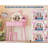 Bear-Shaped Lighted Mirror Kids Vanity Table and Chair Set - Wooden Princess Makeup Desk with Stool, Storage Drawers & Safe Pretend Play Features - Bedroom Furniture for Little Girls-137538619-137538565