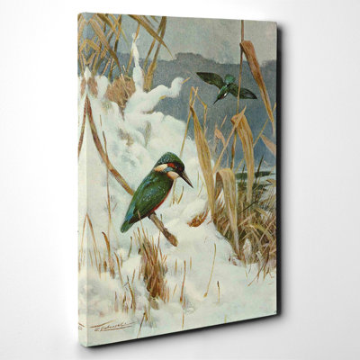 Wilhelm Kuhnert - Wrapped Canvas Print