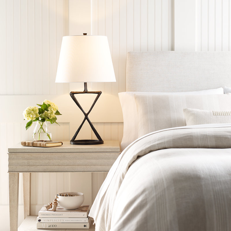 Anneu Table Lamp, Gilded Iron