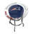 Commercial Grade Chrome Swivel Bar Stool with Vibrant Team Colors  -113702920