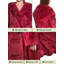 Peignoir 100% molletonné en microfibre de polyester de qualité supérieure avec poches et capuche-95191759-95191767