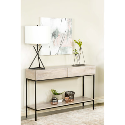 Console 2 tiroirs Kimbery