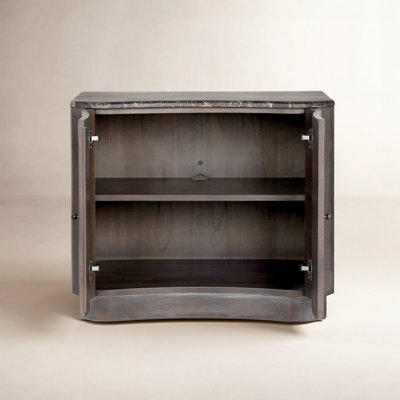 Josefa Nightstand-Sandy Mindi Veneer