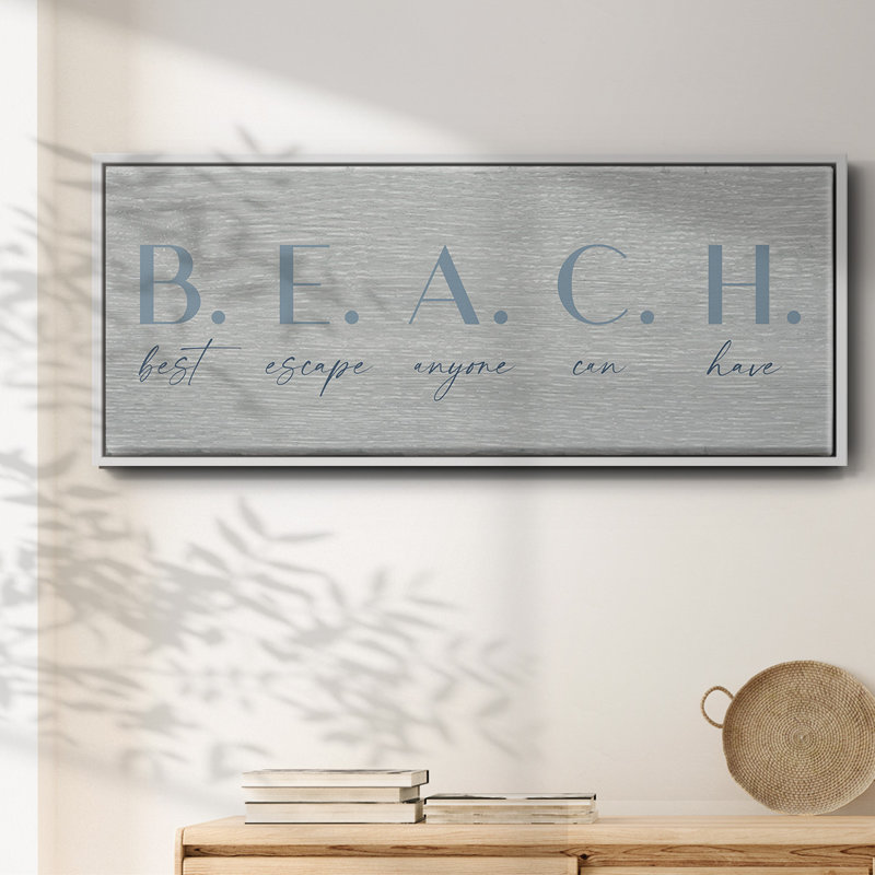 Best Escape- Framed Canvas