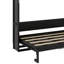 Lit escamotable double avec armoires de rangement