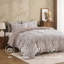 Ensemble de housse de couette 100% coton jacquard teint en coton-115609415-115609412