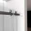 Porte de douche sans cadre, porte de douche coulissante double