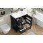 Meuble-lavabo simple 30 po avec lavabo, meuble-lavabo autoportant avec lavabo en céramique, structure en bois massif-932185082-932185086