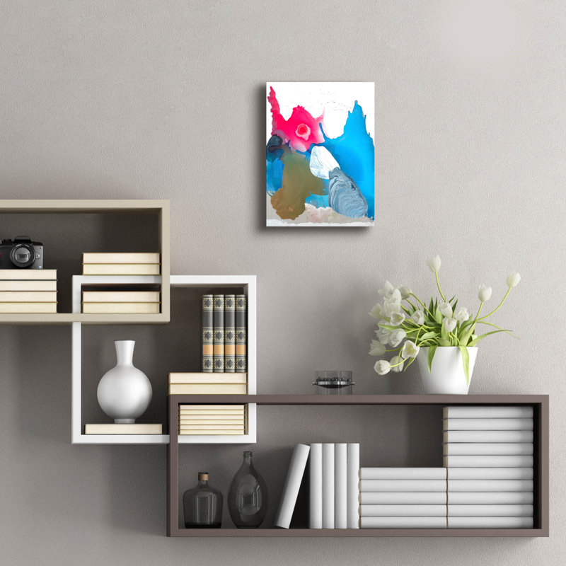 «Una's Beach» par Valerie Russell, art mural en verre acrylique, H 16 po x l 12 po x P 0,13 po