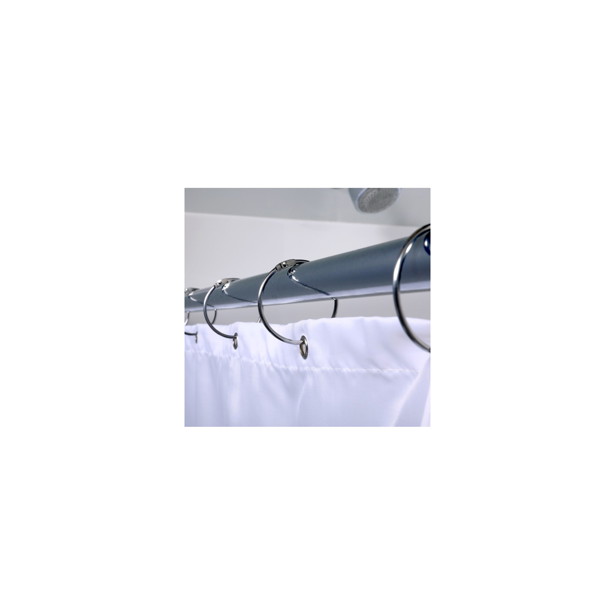 Shower Curtain Hooks, Chrome