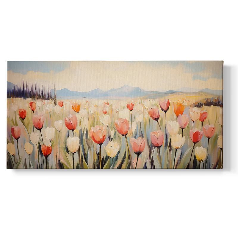 Botanical Series-CLVI- Gallery Wrapped Canvas -Ready to Hang, 16" H x 32" W