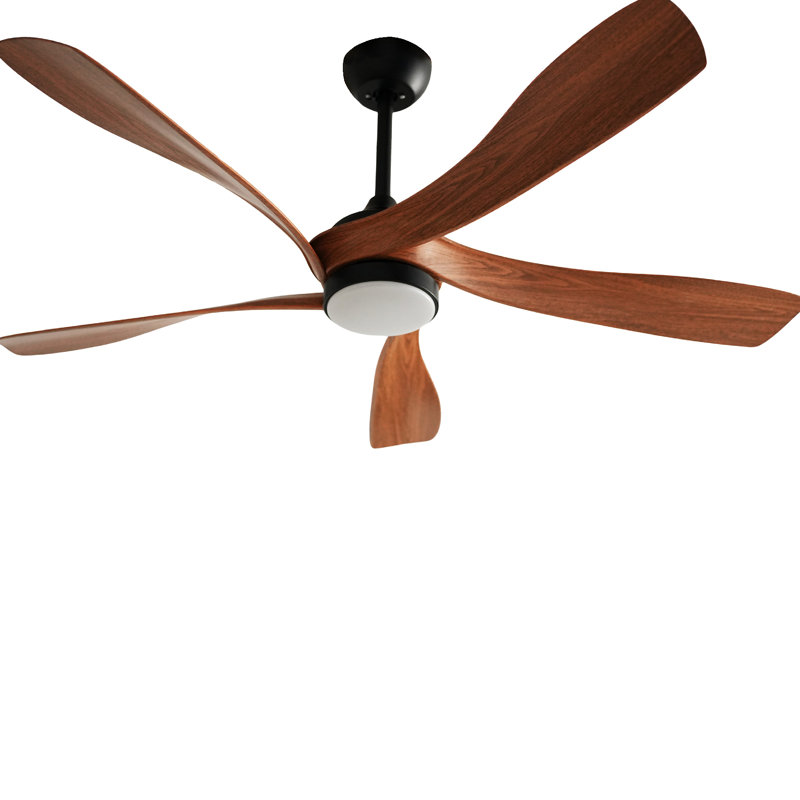 Ventilateur de plafond Sofucor avec lumière, ventilateur de plafond à hélice moderne avec mémoire à DEL à intensité variable - moteur à courant continu silencieux, 6 vitesses 5000 CFM, minuterie, réversible