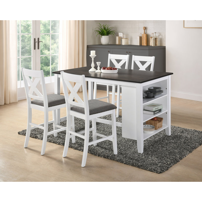 Ensemble d'îlot de cuisine 5 pièces Pereira