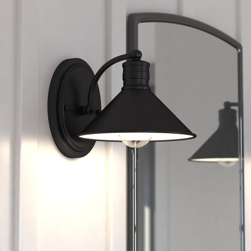 Tamar Dimmable Vanity Light, Oil Rubbed Bronze and Matte White, 1