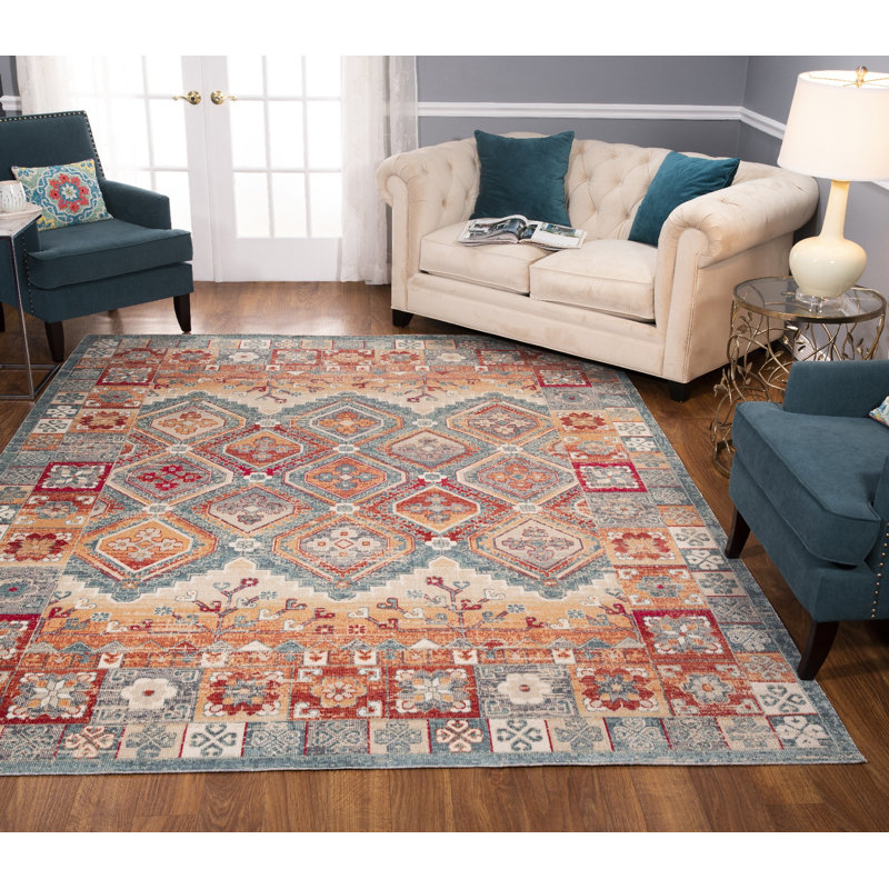 Shantae Oriental Indoor Rug, Rectangle 5'3" x 7'6"