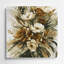 Aquarelle, art mural 79 beige en métal-580577346