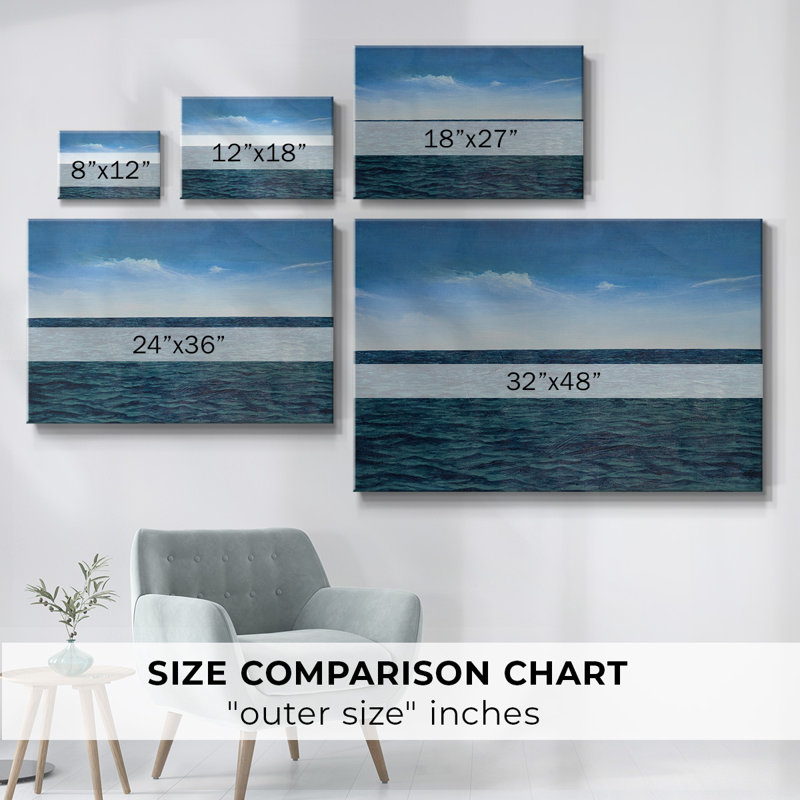 Open Water I-Gallery Wrapped Canvas