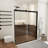 60'' - W x 74'' H Door Framed Shower Door with Clear Glass