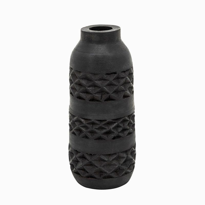 Clarey Wood Table Vase, Small