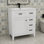 Meuble-lavabo élégant de 30 po sans lavabo avec tiroirs