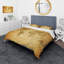 Ensemble de housse de couette designart classic map-35228625