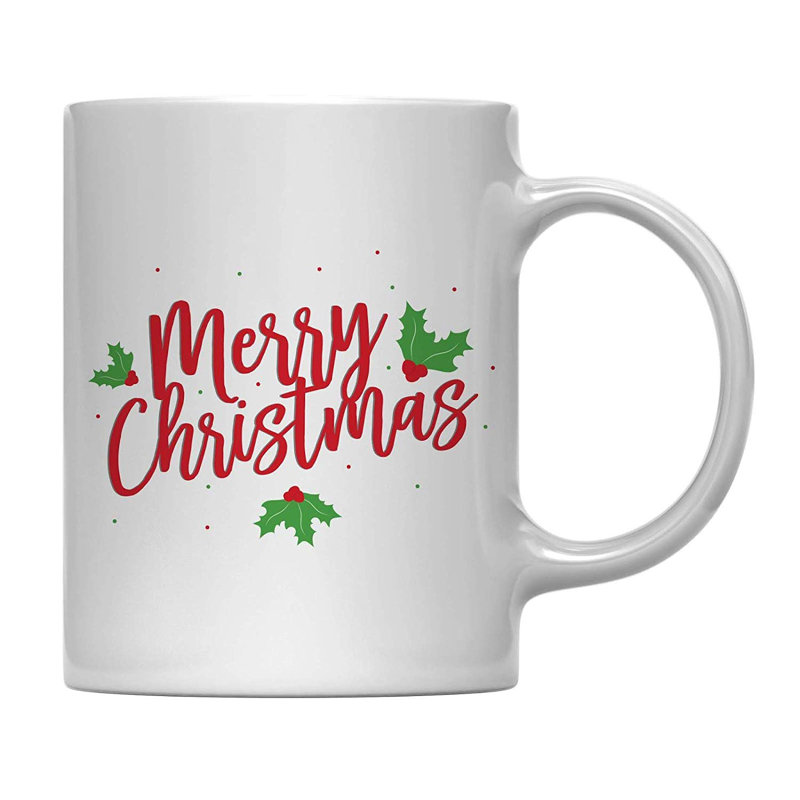 Grande tasse à café merry christmas Rowley