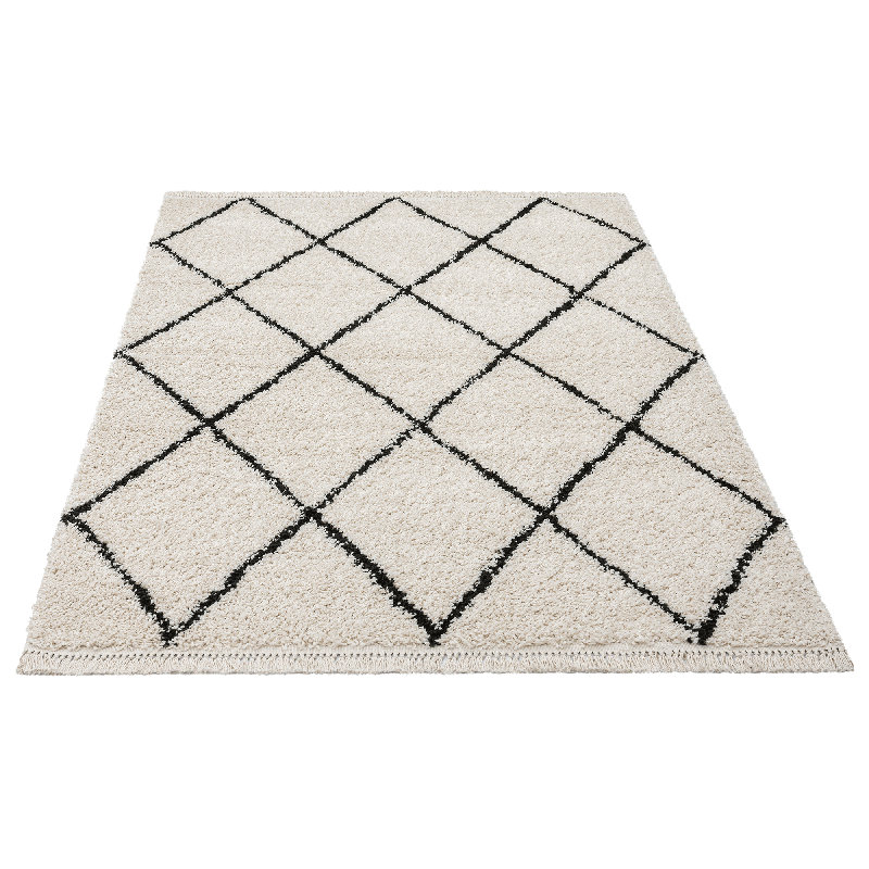 Argana Geometric Shag Area Rug, Rectangle 160 x 230cm