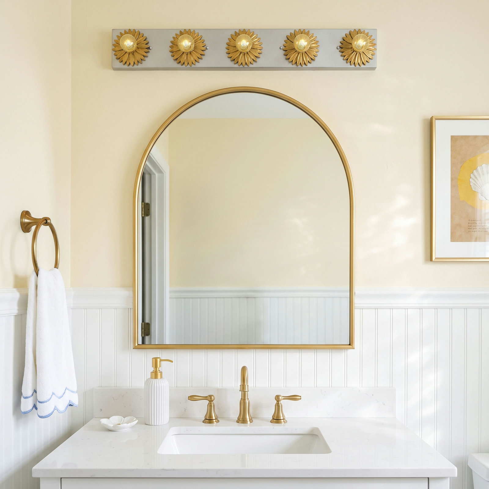 Adelle 5-Light Dimmable Bath Bar