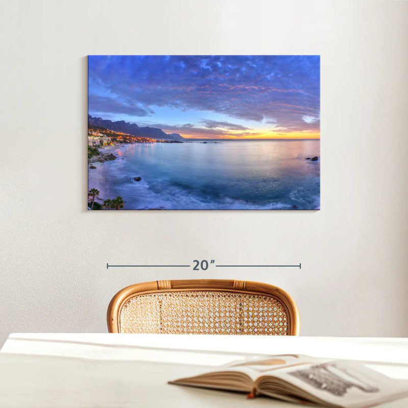 Nicci, Afrique, Cape Town, paysage marin, H 16 po x l 24 po