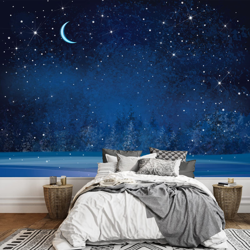 Moon Border, 66" L x 96" W