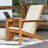 Hodgkins Teak Wood Outdoor Adirondack Chair