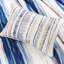 Courtepointe 6 pièces avec aquarelle bleue. Double / grand. Microfibre douce pour une nuit paisible. Literie toutes saisons. Courtepointe, taies décoratives et coussins décoratifs imprimés - double / grand. Conception calme.-124308725-124308728