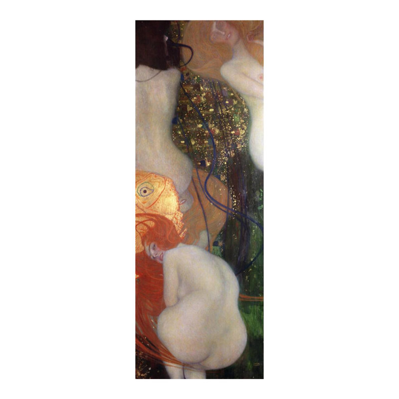 «Goldfish» par Gustav Klimt - Estampe numérique, H 20 po x l 16 po
