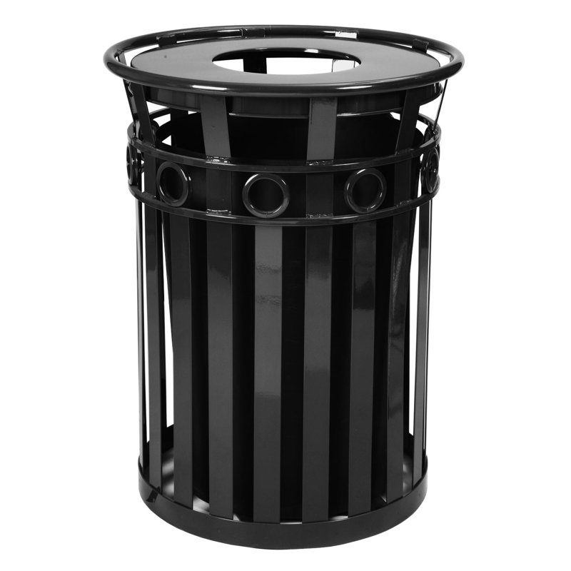 Poubelle 36 gallons series smb Oakley, Noir