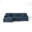 Canapé modulaire rembourré 3 pièces en chenille 3 pièces-1110111476-1110111475