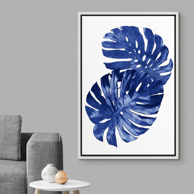 Peinture sur toile, cadre flottant