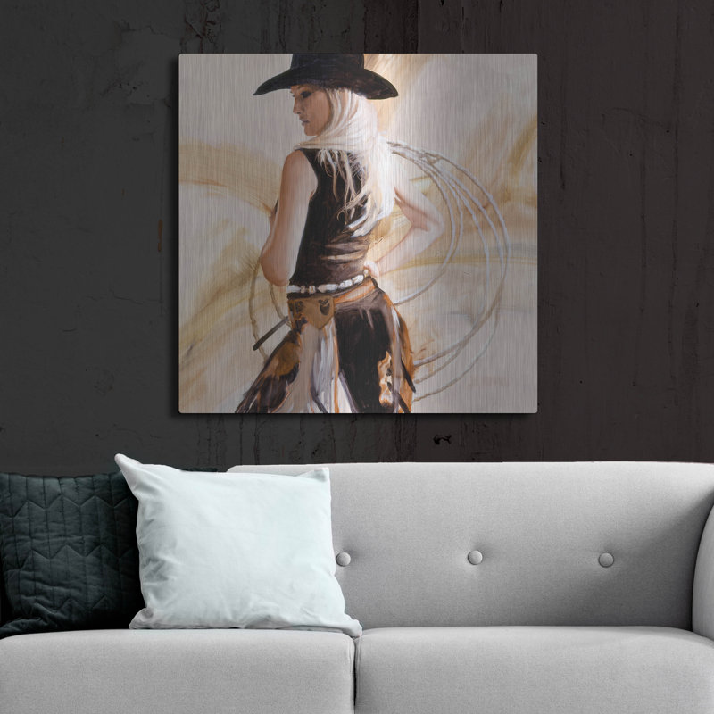 " Framed " by J. E. Knauf, 36" H x 36" W