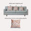 Housse de coussin carré en polyester / polyester Beach Holiday-999838361-999838365