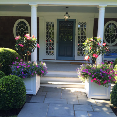 Haldeman Fiberglass Window Box Planter