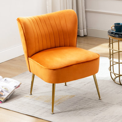 Allyna Velvet Accent Chair